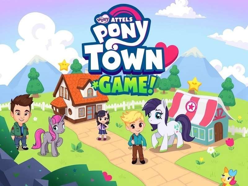 Pony Town Game server selection screen showing different options