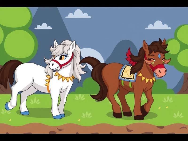 A soft, bard-inspired pony with a lute