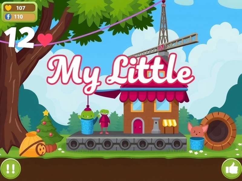 Pony Town gameplay screenshot showing custom ponies and environments