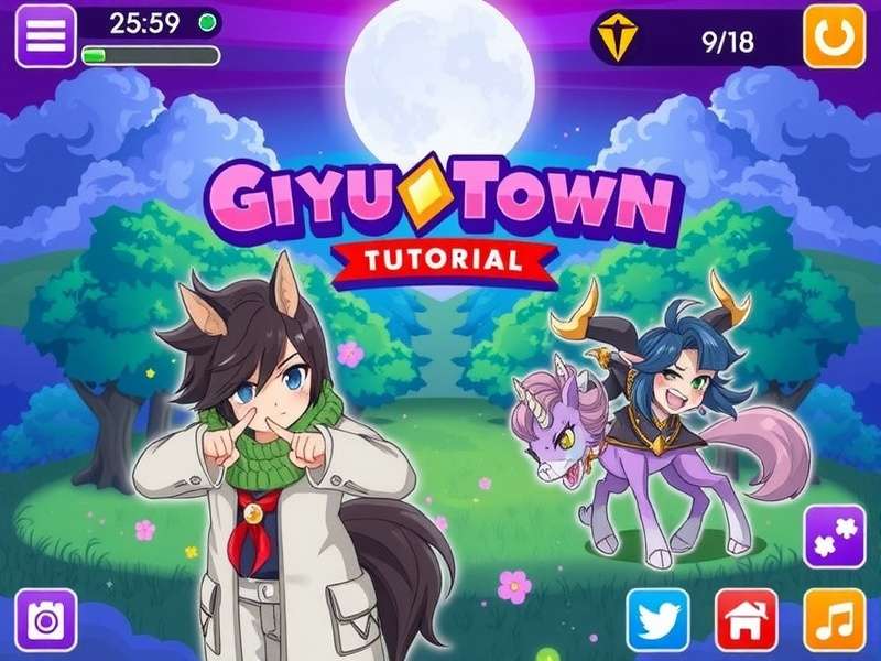 Giyu Tomioka Pony Town character design showcase