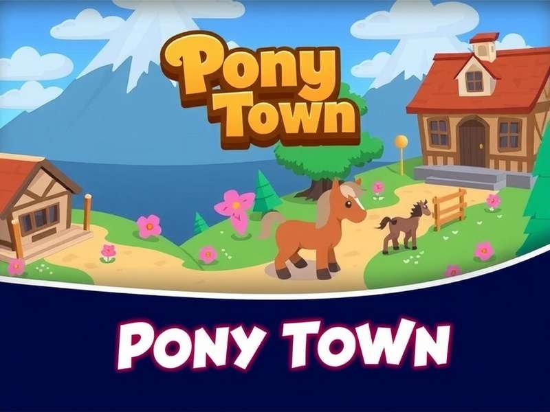 Pony Town Android gameplay on mobile device