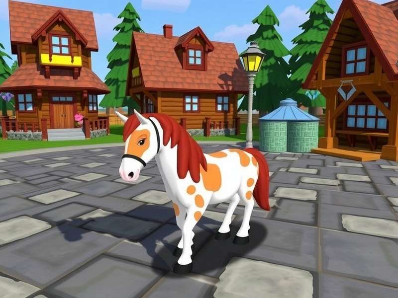 Close-up screenshot of the Pony Town skin import text box with a code pasted