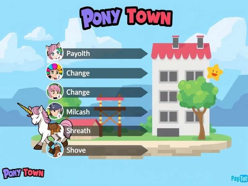 Pony Town custom server community gathering