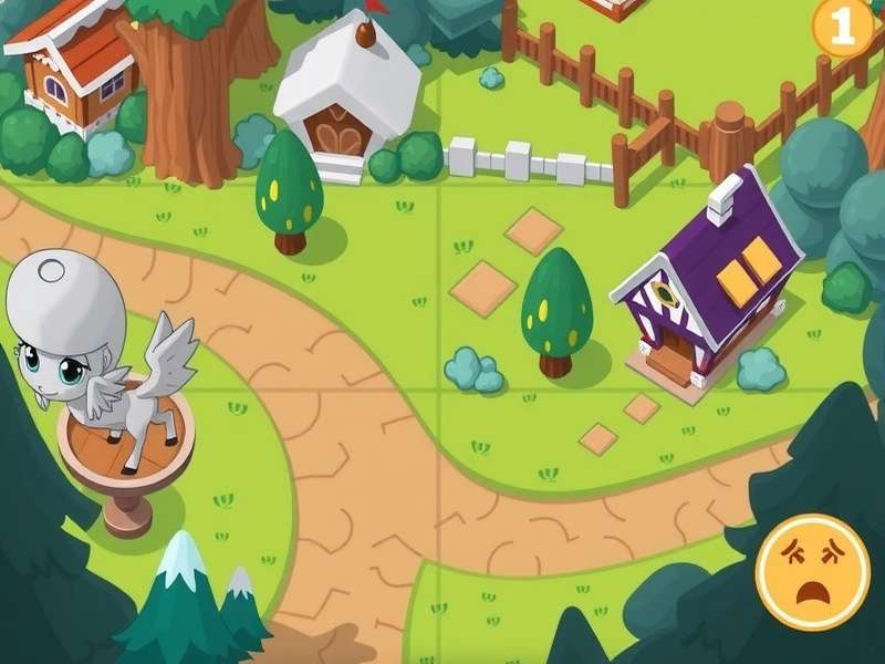 Pony Town community gathering of colourful pony characters in a vibrant online world