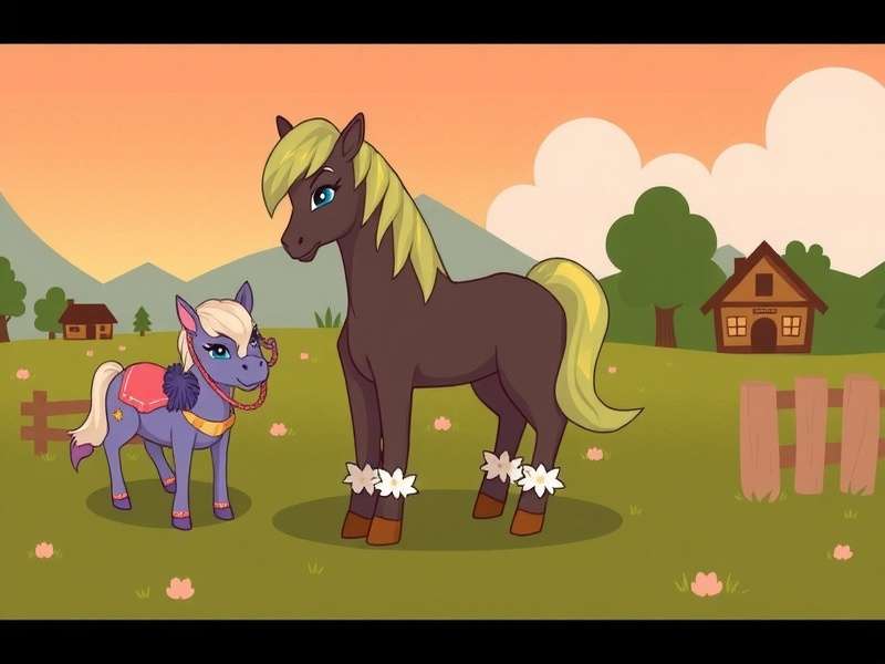 Pony Town custom servers community banner showing diverse pony avatars and server list