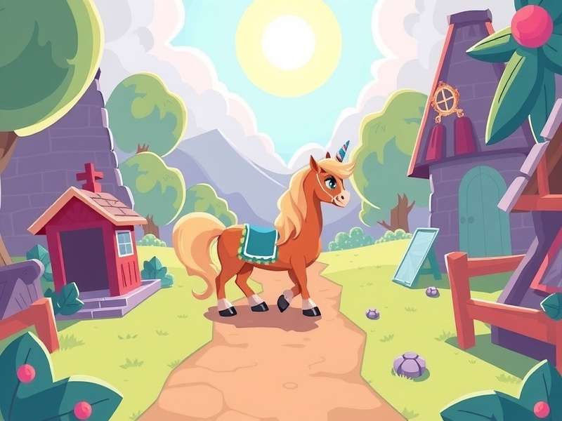 Pony Town job application guide with ponies and application forms