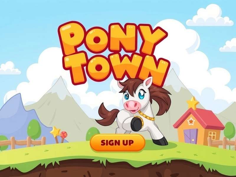 Pony Town Game Sign Up – Join the herd and start your pony adventure today