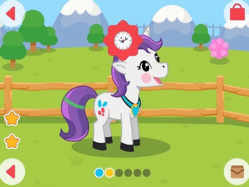 Pony Town character creation interface showing customisation options for mane, tail, and colours.